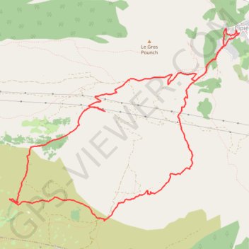 Cipières - Plateau de Calern GPS track, route, trail