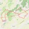 Balade autour de Préaux-Saint-Sébastien GPS track, route, trail