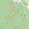 Cascade du louch et source du lauzet GPS track, route, trail