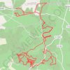 Rando forêt de Saint Sauvant GPS track, route, trail