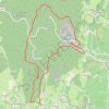 Les Tardys et Croix de Montmain - Verzé GPS track, route, trail