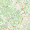 GR94 Randonnée de Agnières-en-Dévoluy à Serres (Hautes-Alpes) GPS track, route, trail