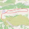 Traversée du Gros Pounch depuis le Col de la Sine GPS track, route, trail