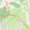 L'enclus Col de Rabou à raquettes GPS track, route, trail