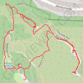 Hahn Park North End GPS track, route, trail