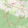 Les cinq croix - Saint-Alby GPS track, route, trail