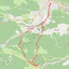 Lavelanet - Montségur GPS track, route, trail