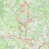 Entre Vignes et Pierres Dorées - Saint-Germain-Nuelles GPS track, route, trail