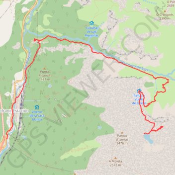 Pala de IP J1 GPS track, route, trail