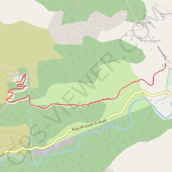 Villars Brandis-la Colle GPS track, route, trail