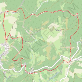 Col du Fayet GPS track, route, trail