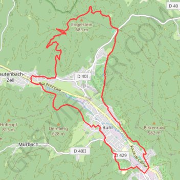 Tour du Florival GPS track, route, trail
