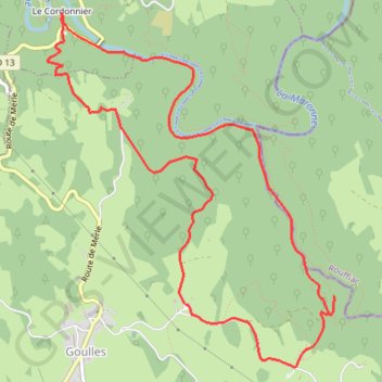19-189 GPS track, route, trail