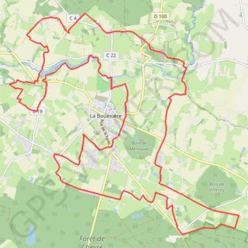 La Bouexière-Chevré GPS track, route, trail