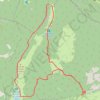 Les 3 bornes - Montagny GPS track, route, trail