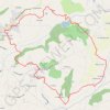 Lusignan-Petit vers Prayssas dans les collines du Pays de Serres - Pays de la vallée du Lot GPS track, route, trail
