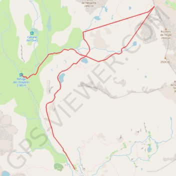 Col des Muandes GPS track, route, trail