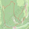 Rocher du Grand Sangle par la Combe Suzaire GPS track, route, trail