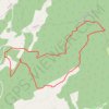 Saint-Montan et bois d'Arcis GPS track, route, trail