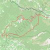 Combes de Veaux - Malaucène GPS track, route, trail