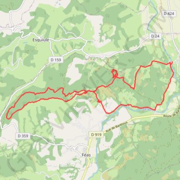Pyrenees-Atl - Oloron-Ste-Marie St-Pee-d en-Bas Co... GPS track, route, trail