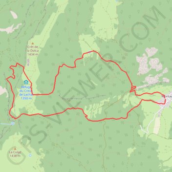Col de La Cochette GPS track, route, trail