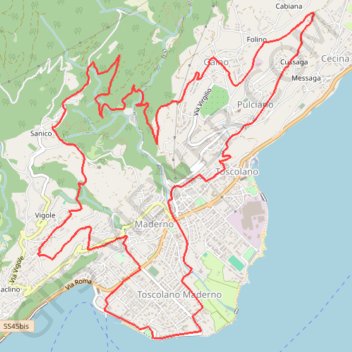 XTerra Italia VTT GPS track, route, trail