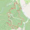 Le Belvédère de Bragousse GPS track, route, trail