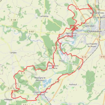 Grand Tour d'Autheuil GPS track, route, trail
