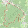 Les gorges du Nan GPS track, route, trail