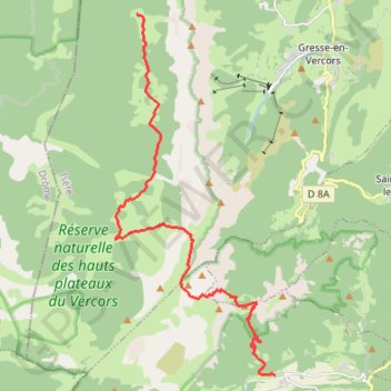 La Richardière - Jasse du Play GPS track, route, trail