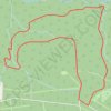Saint-Hubert - Les Abanages (SH03) GPS track, route, trail