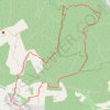Le Bois de Saleyron à Labastide-de-Virac GPS track, route, trail