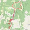 Les Gorges d'Oppedette GPS track, route, trail