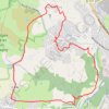De Montagny à Chassagny GPS track, route, trail