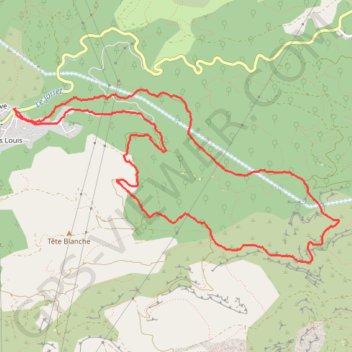 La Parloire GPS track, route, trail