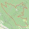 Montagne de Tentanet GPS track, route, trail