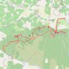 Tracé actuel: 19 JAN 2019 09:58 GPS track, route, trail