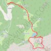 Terrain d'aventure sur le Petit Bargy - Voie des Trous GPS track, route, trail