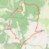 Oppédette - Vachères GPS track, route, trail