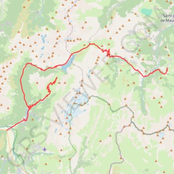 Cols autour des Grandes Rousses GPS track, route, trail