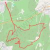 De Donnat à Sabran GPS track, route, trail