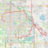 Poudre River trail GPS track, route, trail