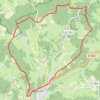 Le Velay des 3 Rivières - Ravarines Riotord GPS track, route, trail