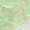 Maussane - Mont Paon GPS track, route, trail