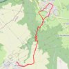 Randonnée de Trèves à Dizimieux GPS track, route, trail