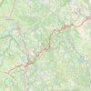Chemin de Compostelle du Puy-en-Velay à Nasbinals GPS track, route, trail