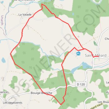 Circuit du Puy de Grammont - Saint-Méard GPS track, route, trail
