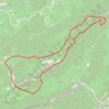 Le tour de la grande montagne, Gigondas GPS track, route, trail