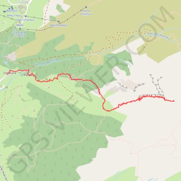 L'Étale GPS track, route, trail